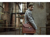 Brown Leather Briefcase - Invisible Man for Men and Women by Time Resistance on Jetset Times SHOP