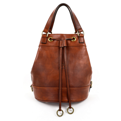 Light In August - Leather Tote Bag