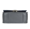 Women's Gray Leather Camera Bag - Lima by POMPIDOO on Jetset Times SHOP
