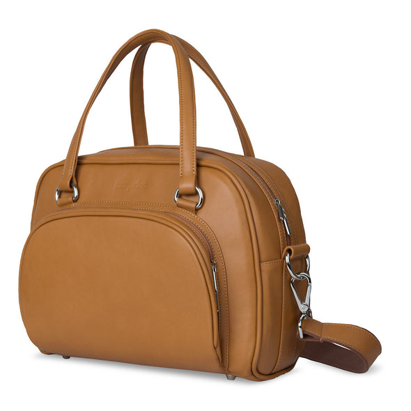 Women's Brown Leather Camera Bag - Palermo by POMPIDOO on Jetset Times SHOP