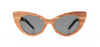 Wood Sunglasses for Men and Women - Walnut with Dark Grey Lenses by BREVNO on Jetset Times SHOP
