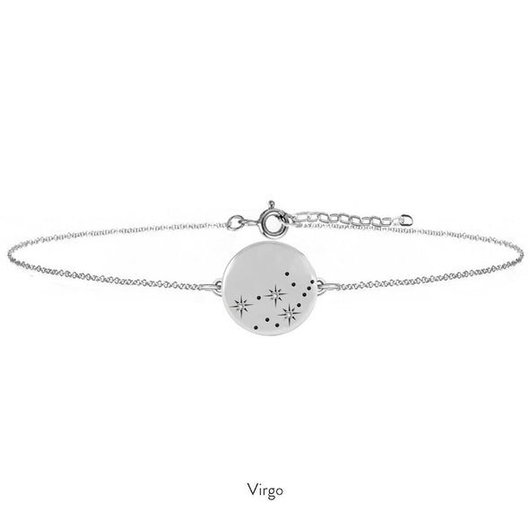 Silver Constellation Bracelet - With Diamonds