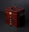 A Handful of Dust - Large Leather Jewelry Box