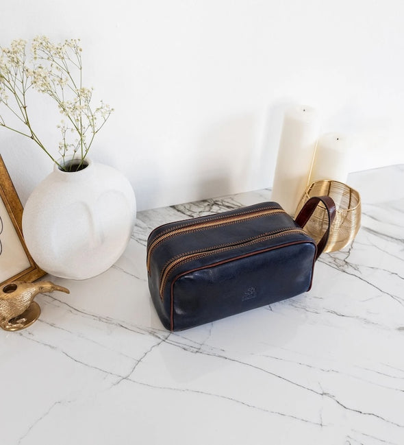 All the Kings Men - Leather Toiletry Bag