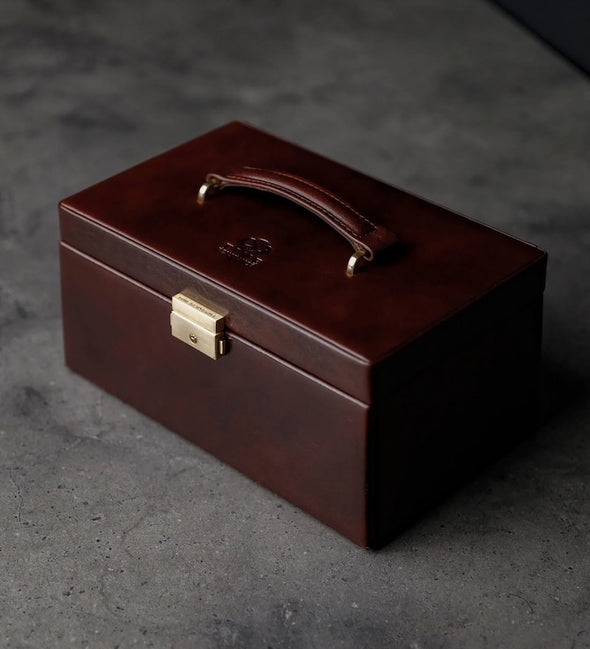 Beloved - Leather Jewelry Box