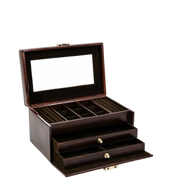 Beloved - Leather Jewelry Box