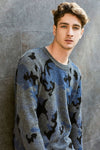 Camouflage Sweater – Navy