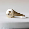 Champagne Diamond Signet Ring