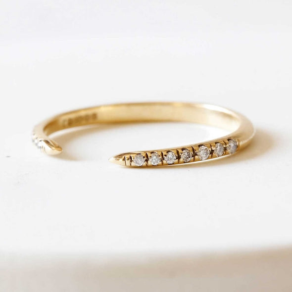 Diamond Claw Ring