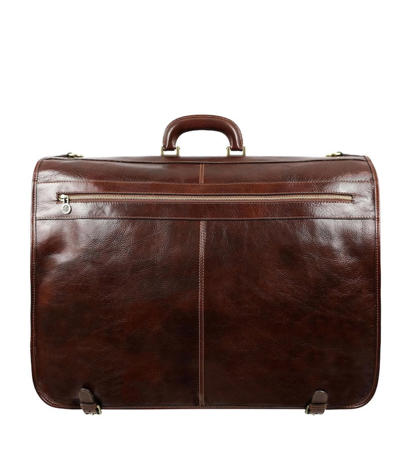 Great Expectations - Leather Garment Bag