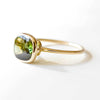 Sugarloaf Green Tourmaline Ring