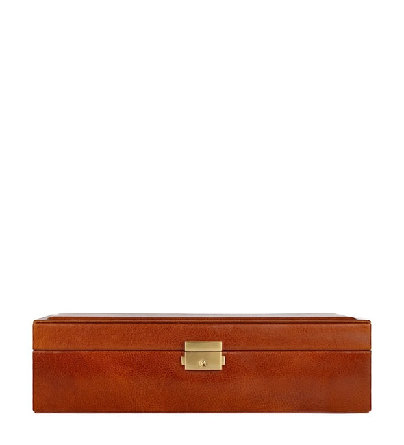 Herzog - Leather Watch Box, Watch Organizer