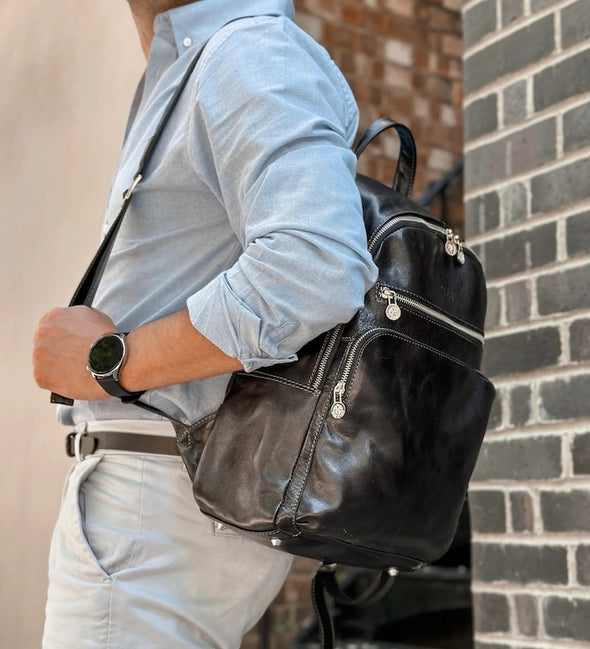 I, Claudius - Brown Leather Backpack