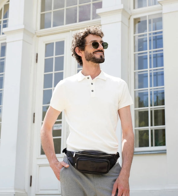 Independent People - Leather Fanny Pack Belly Bag