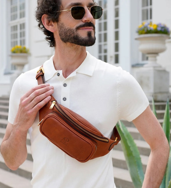 Independent People - Leather Fanny Pack Belly Bag