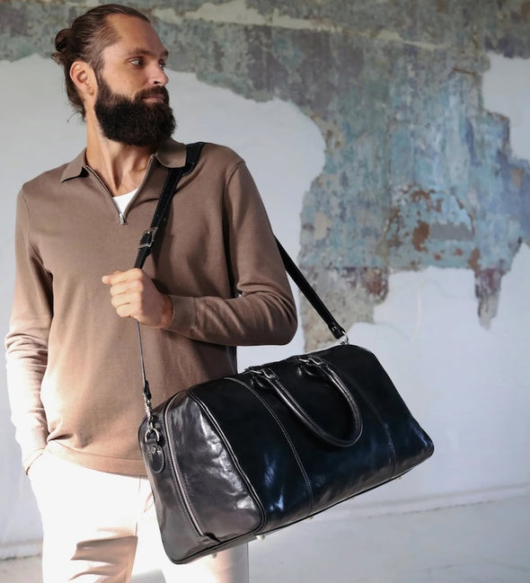 Monte Cristo - Leather Duffel Bag