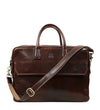 Nostromo - Large Leather Briefcase Laptop Bag