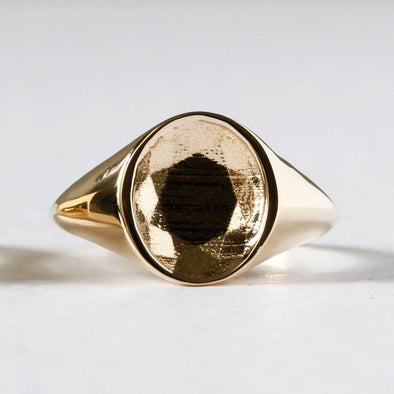 Phantom Oval Signet Ring