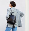 Regeneration - Womens Leather Backpack Convertible Bag