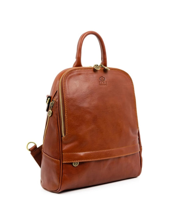 Regeneration - Womens Leather Backpack Convertible Bag