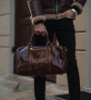 The Ambassadors - Small Leather Overnight Bag