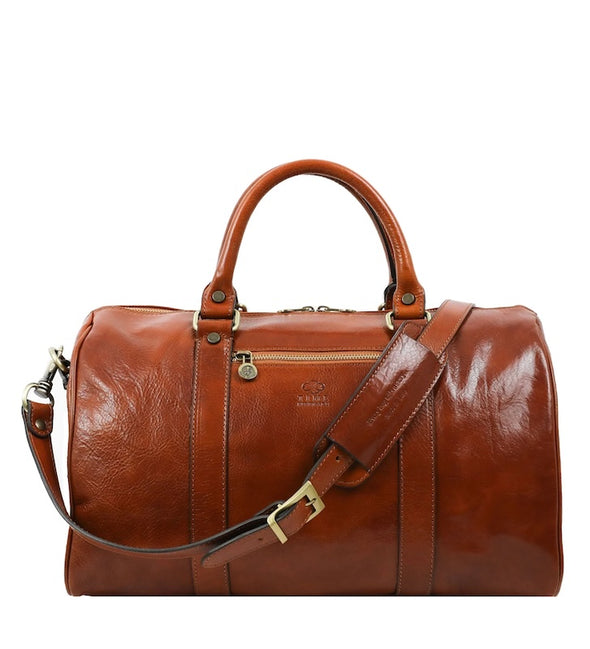 The Ambassadors - Small Leather Overnight Bag