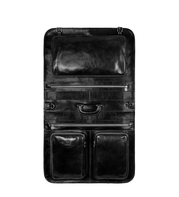 The Big Sleep - Full-Grain Italian Leather Garment Bag