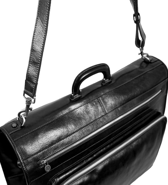 The Big Sleep - Full-Grain Italian Leather Garment Bag