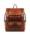 The Good Earth - Brown Leather Backpack