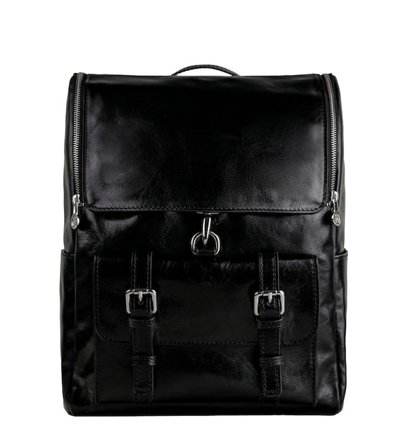 The Odyssey - Large Unisex Leather Backpack