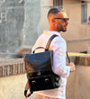 The Odyssey - Large Unisex Leather Backpack