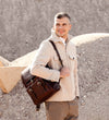 The Odyssey - Large Unisex Leather Backpack