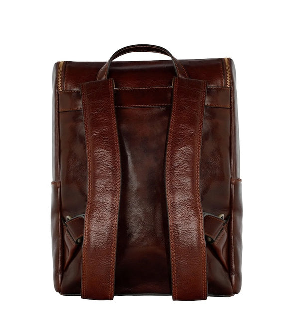 The Odyssey - Large Unisex Leather Backpack