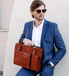 The Prophet - Leather Satchel Work Bag