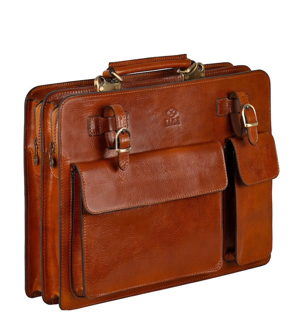 The Prophet - Leather Satchel Work Bag