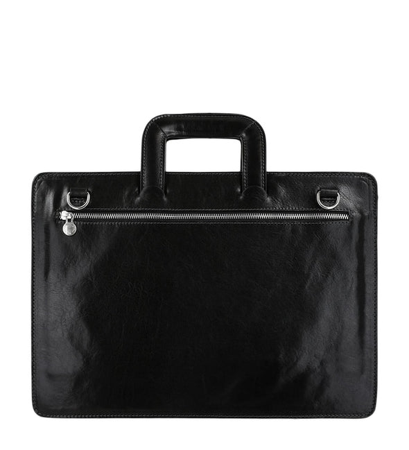 The Tempest - Italian Leather Briefcase