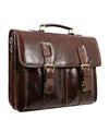 The Time Machine - Full Grain Leather Briefcase