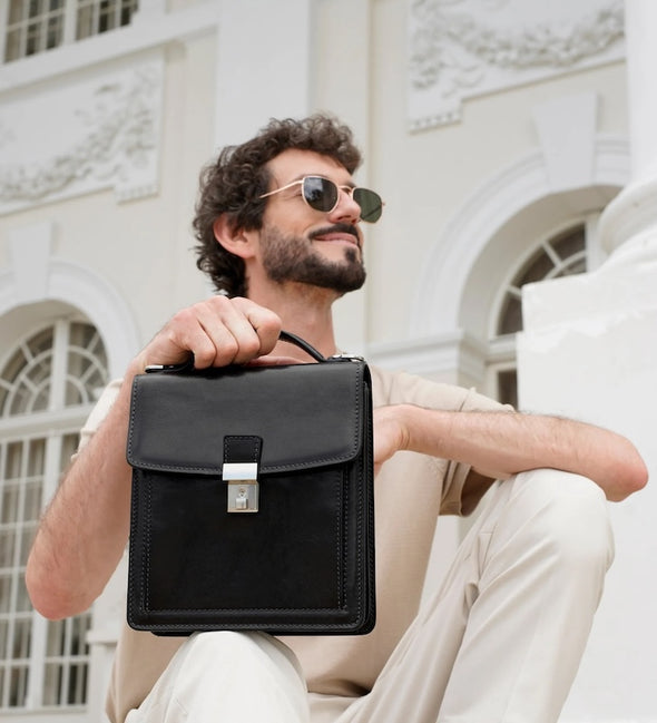 Walden - Small Leather Briefcase