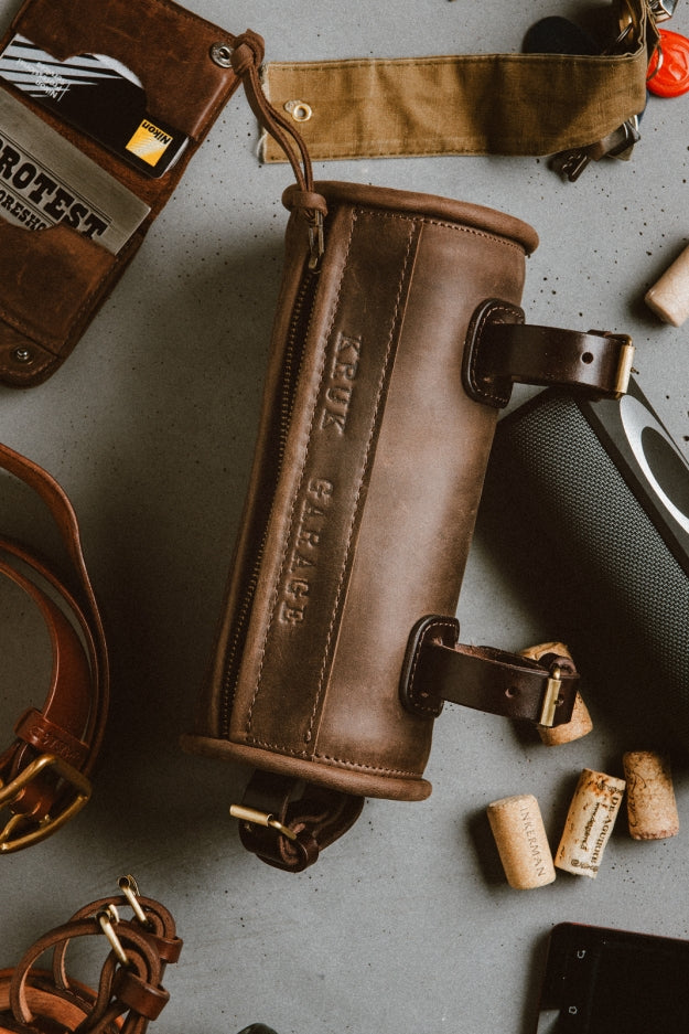 New Leather Tool Bags from Kruk Garage