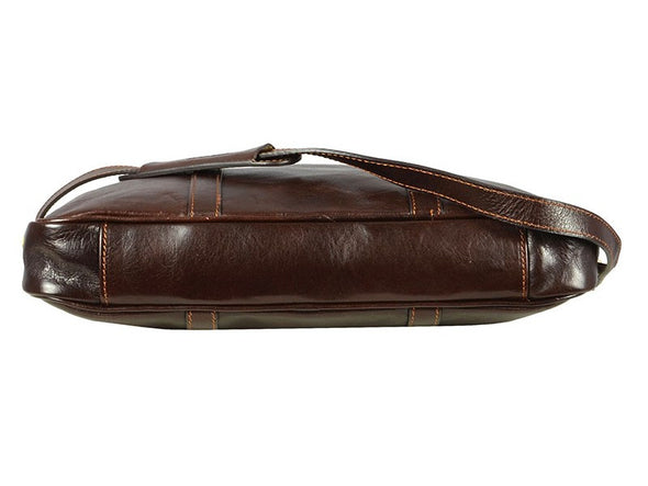 Dark Brown Leather Laptop Bag - The Hobbit for Men and Women by Time Resistance on Jetset Times SHOP