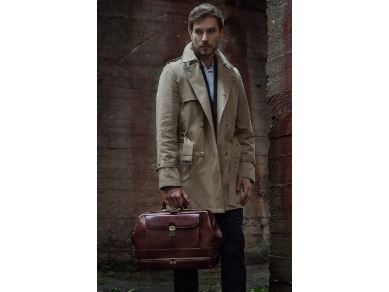 Large Italian Leather Doctor Bag - The Master and Margarita – Time  Resistance