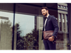 Brown Leather Messenger Bag - The Stranger for Men and Women by Time Resistance on Jetset Times SHOP