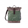 Roll Top Military Canvas Backpack
