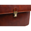 The Corrections - Leather Portfolio, Work Bag with Shoulder Strap