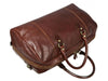 Brown Leather Duffel Bag - The Count of Monte Cristo for Men and Women by Time Resistance on Jetset Times SHOP