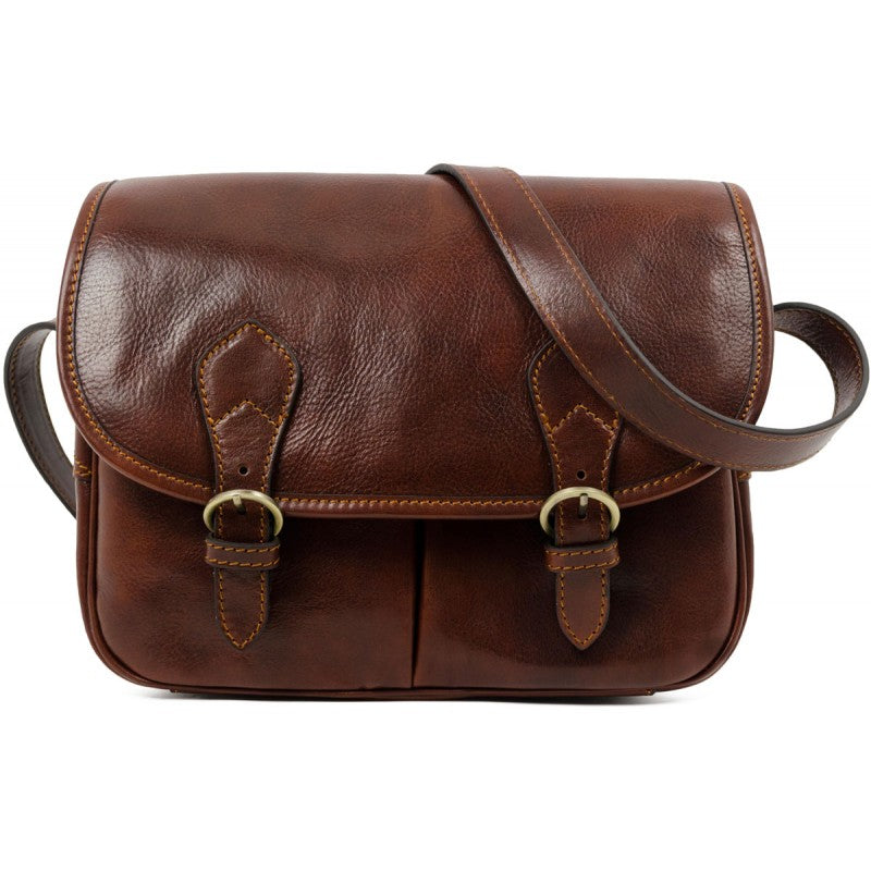 The Paris Wife - Leather Messenger Bag Crossbody by Time Resistance ...