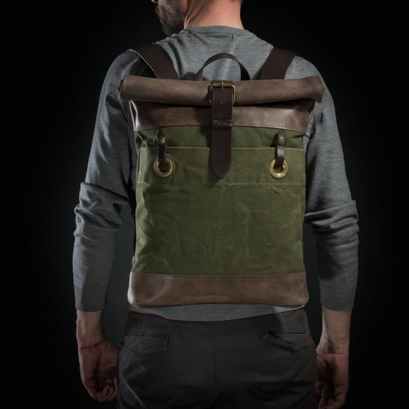 Military Canvas Backpack