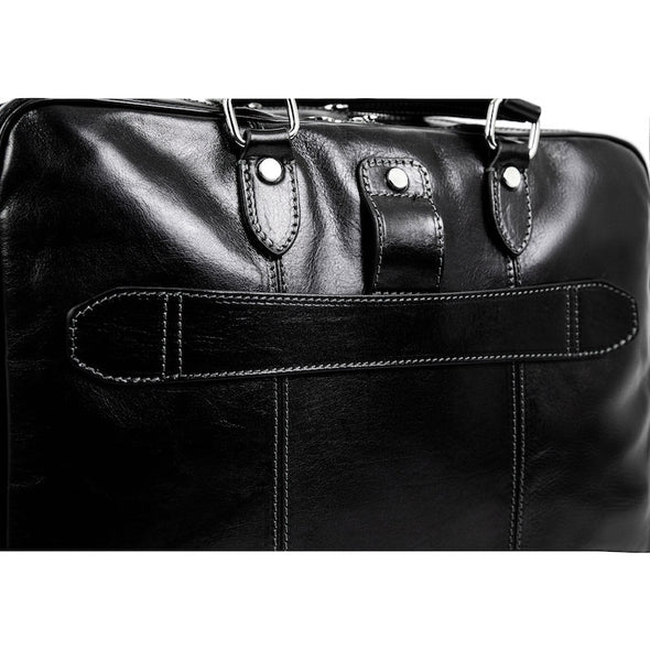 A Farewell to Arms - Full-Grain Italian Leather Briefcase