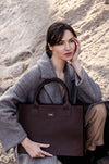 Atonement - Leather Tote Bag
