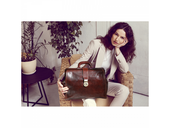Mrs. Dalloway - Large Leather Doctor Bag